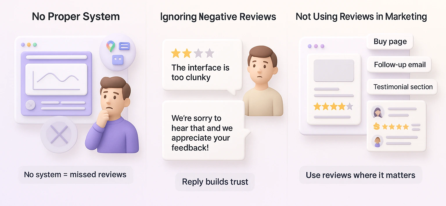 Common review mistakes to avoid