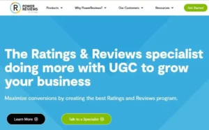 PowerReviews Trustpilot alternative